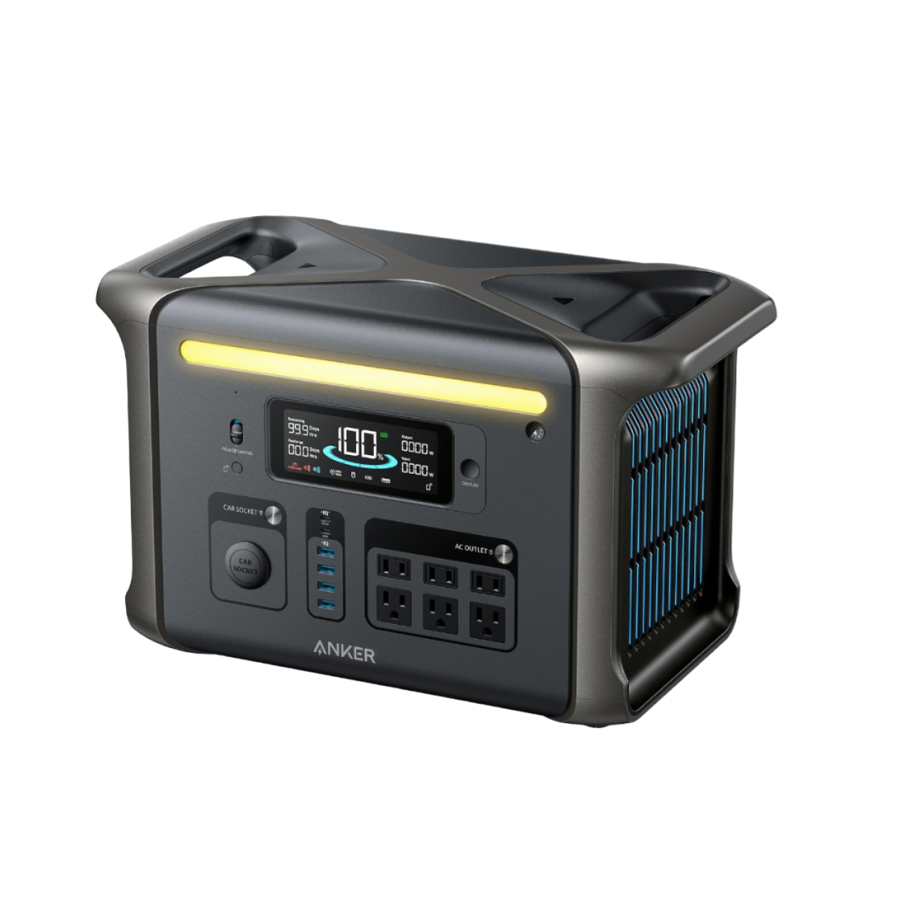 Anker SOLIX F1500 Portable Power Station - 1,536Wh | 1,800W