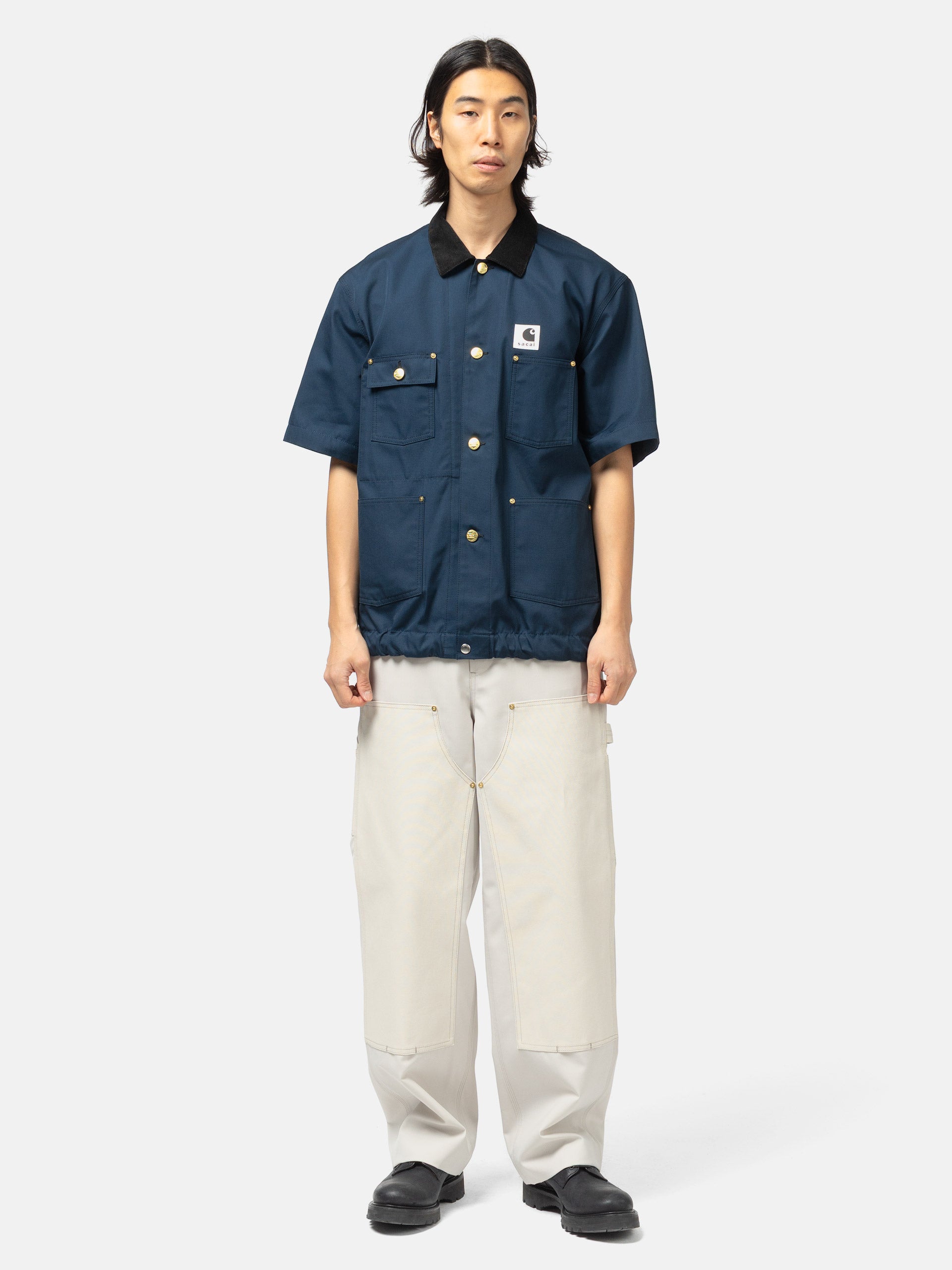 x Carhartt WIP Duck Shirt Black | HAVEN