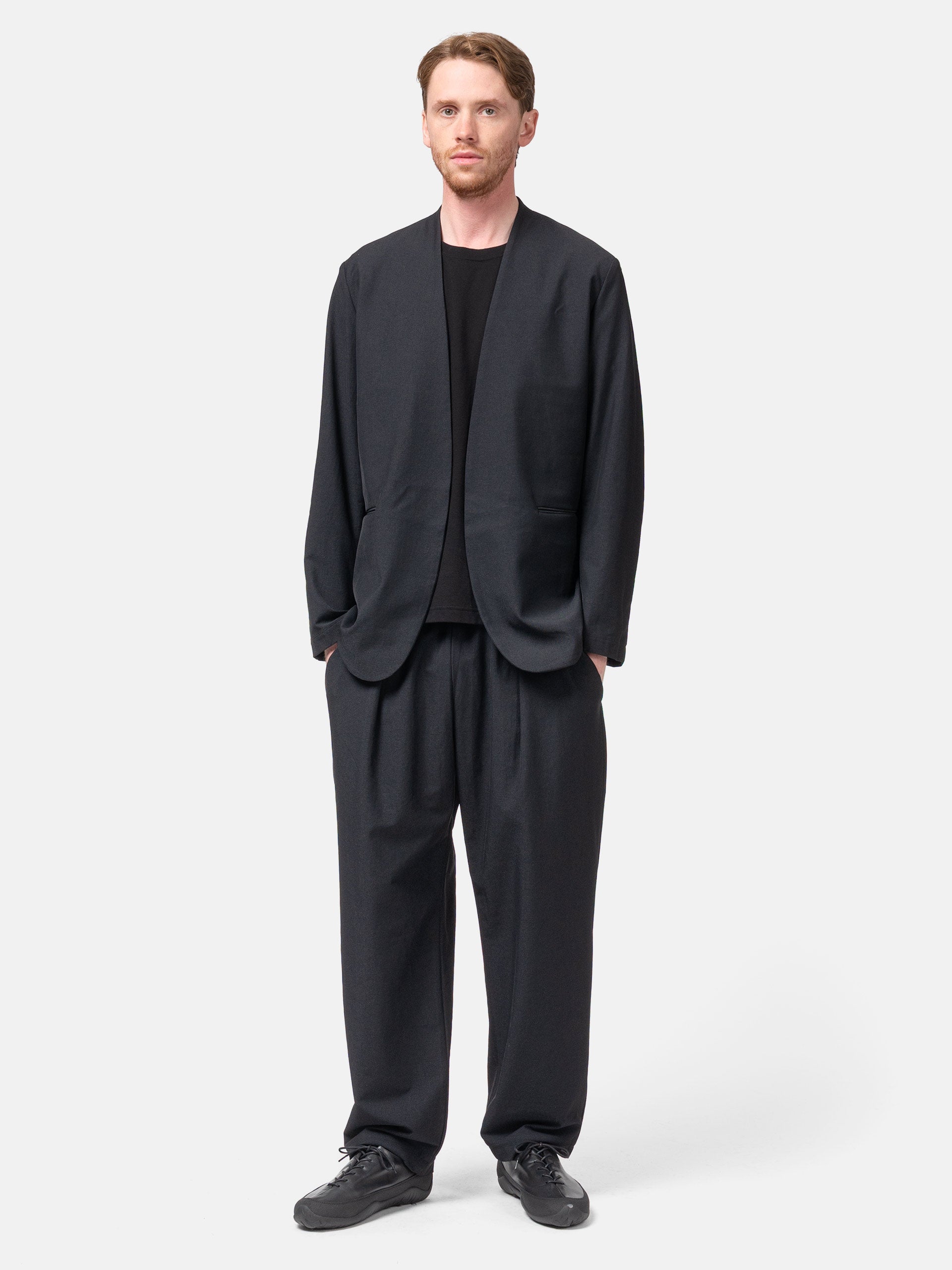 Teatora Wallet Pants RESORT P Gray | HAVEN