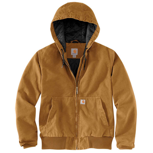 Carhartt Sherpa-Lined Relaxed Fit Washed Duck Jacket | Gemplers