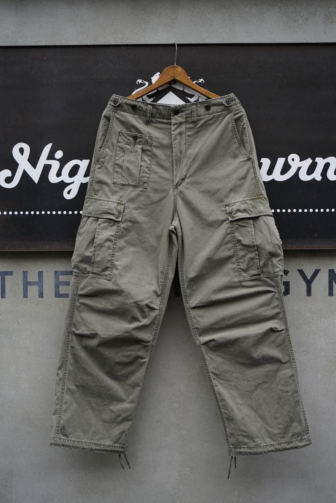 この夏の大本命！》ARMY CARGO PANT - PIGMENT COTTON NYLON