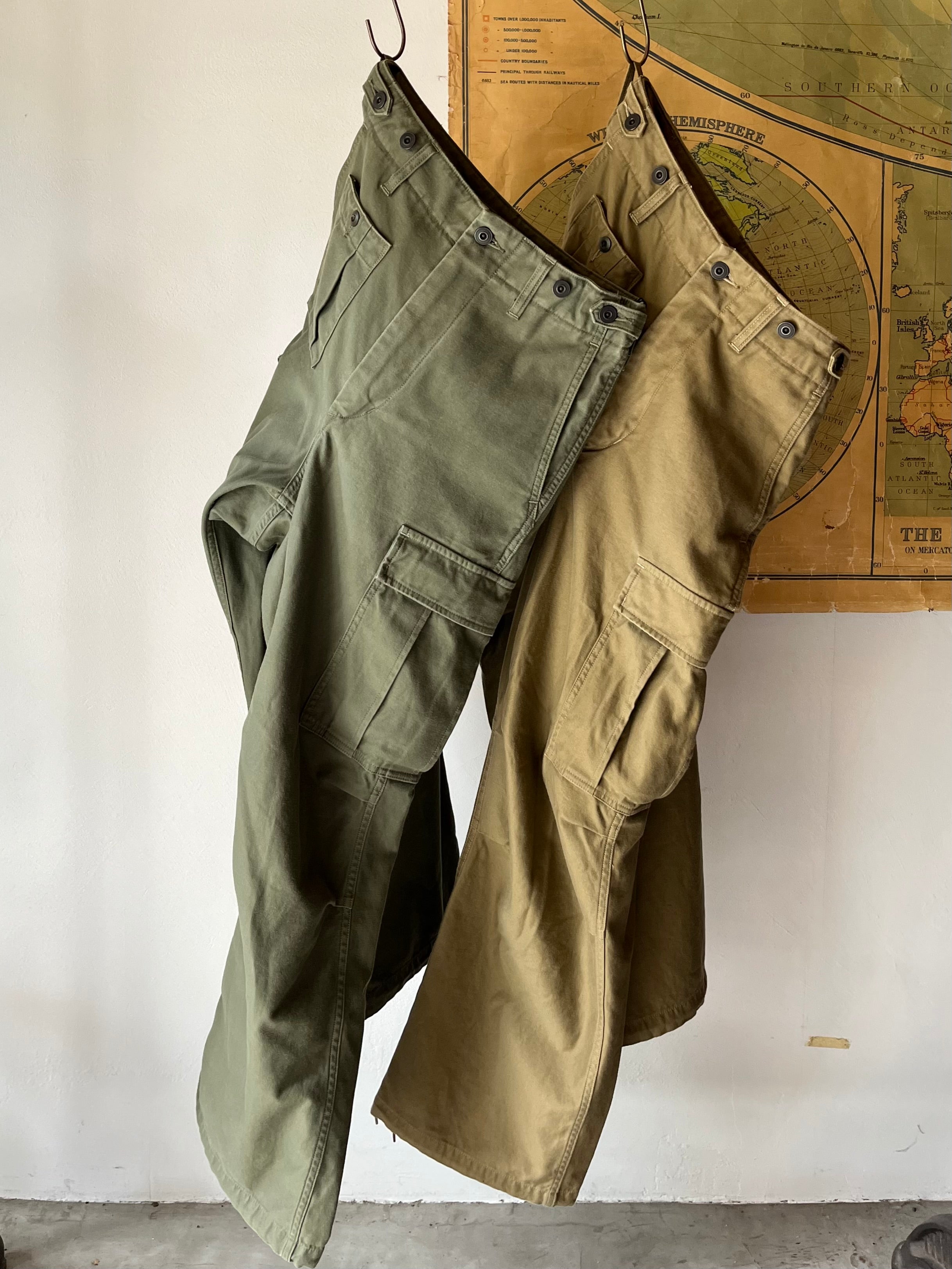 New Black ARMY CARGO PANT – Nigel Cabourn