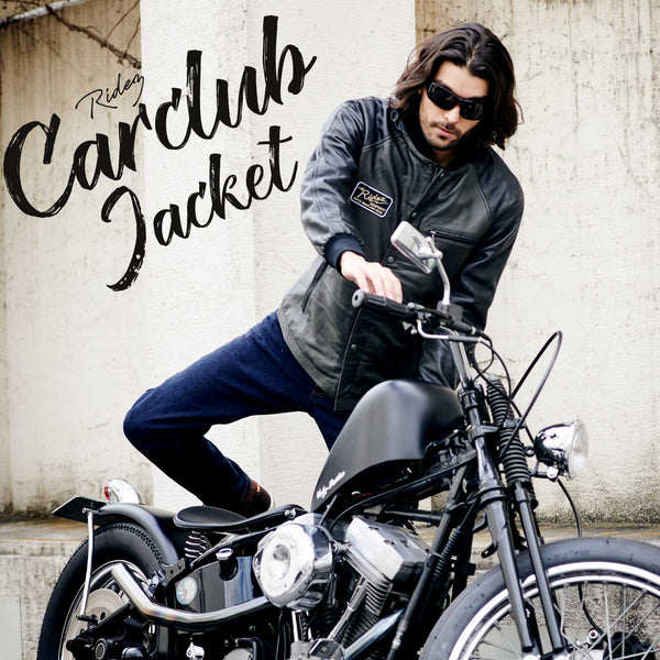 レトロなファラオジャケットスタイル・RIDEZオリジナルレザー