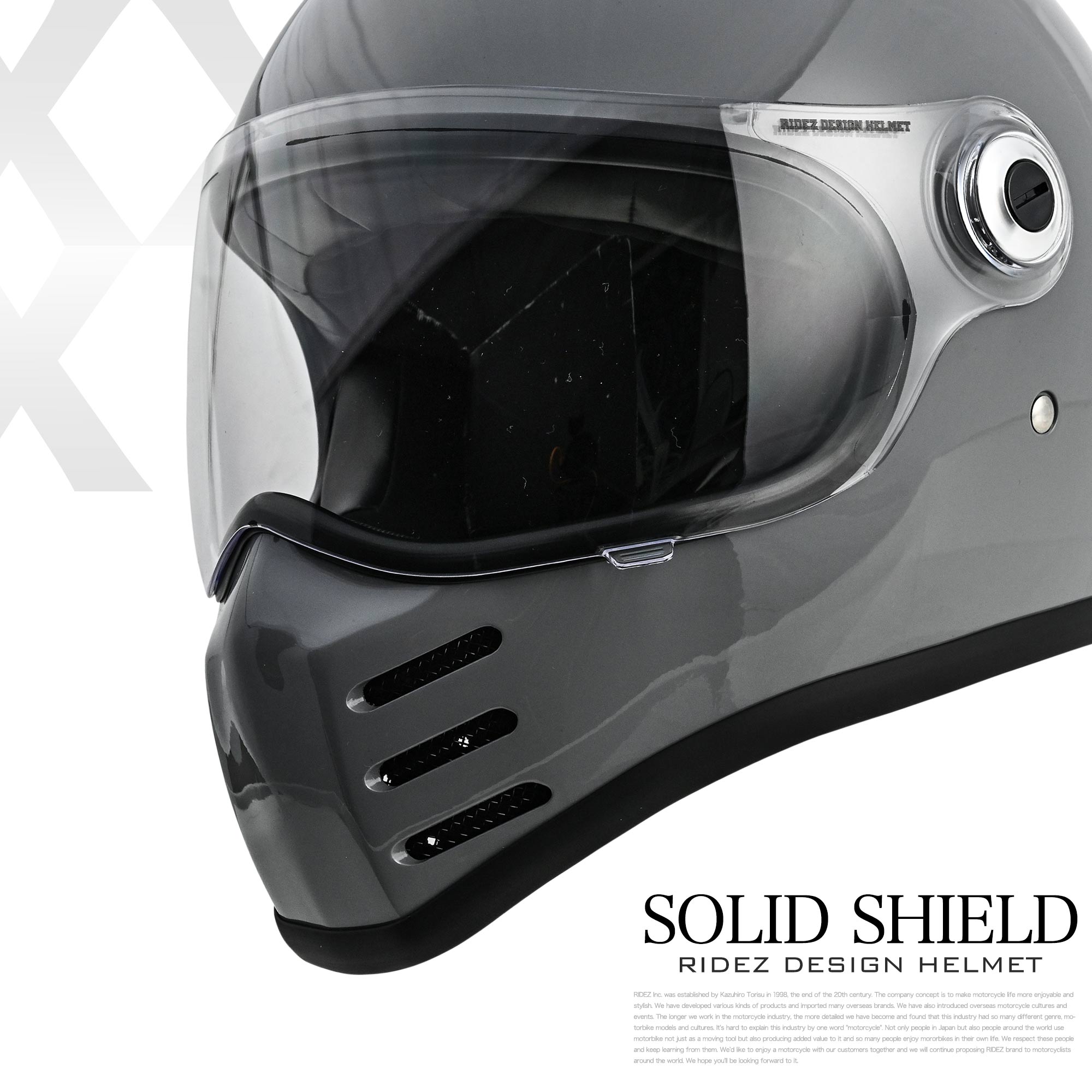 ネオレトロヘルメットに新色が登場！RIDEZ X ヘルメット レトロな