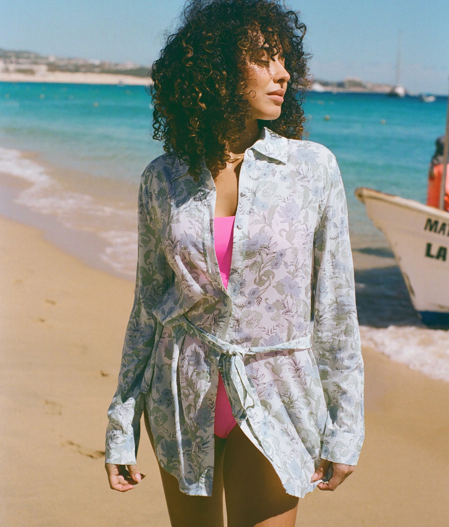 The Mykonos One Piece - Eco Nylon - Cherry Red - Classic – Andie Co.