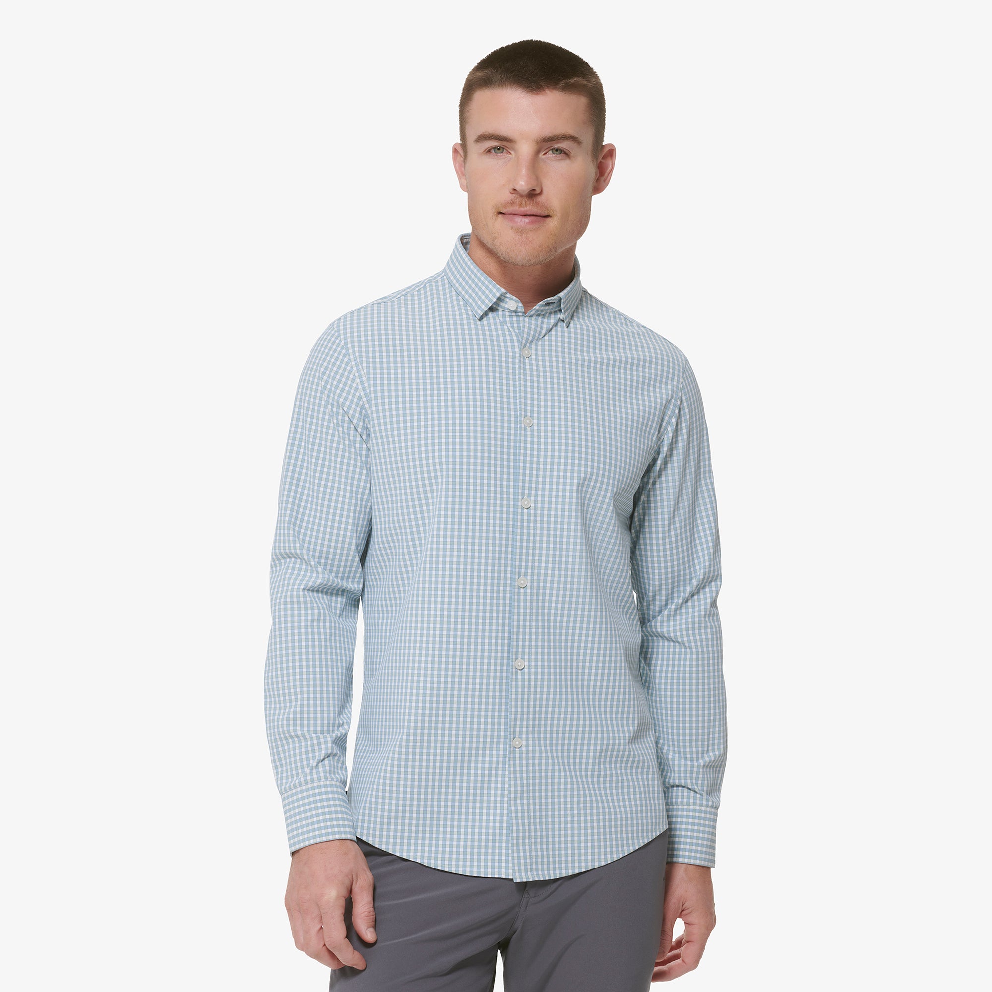 Resada Check Leeward No Tuck Dress Shirt | Mizzen+Main