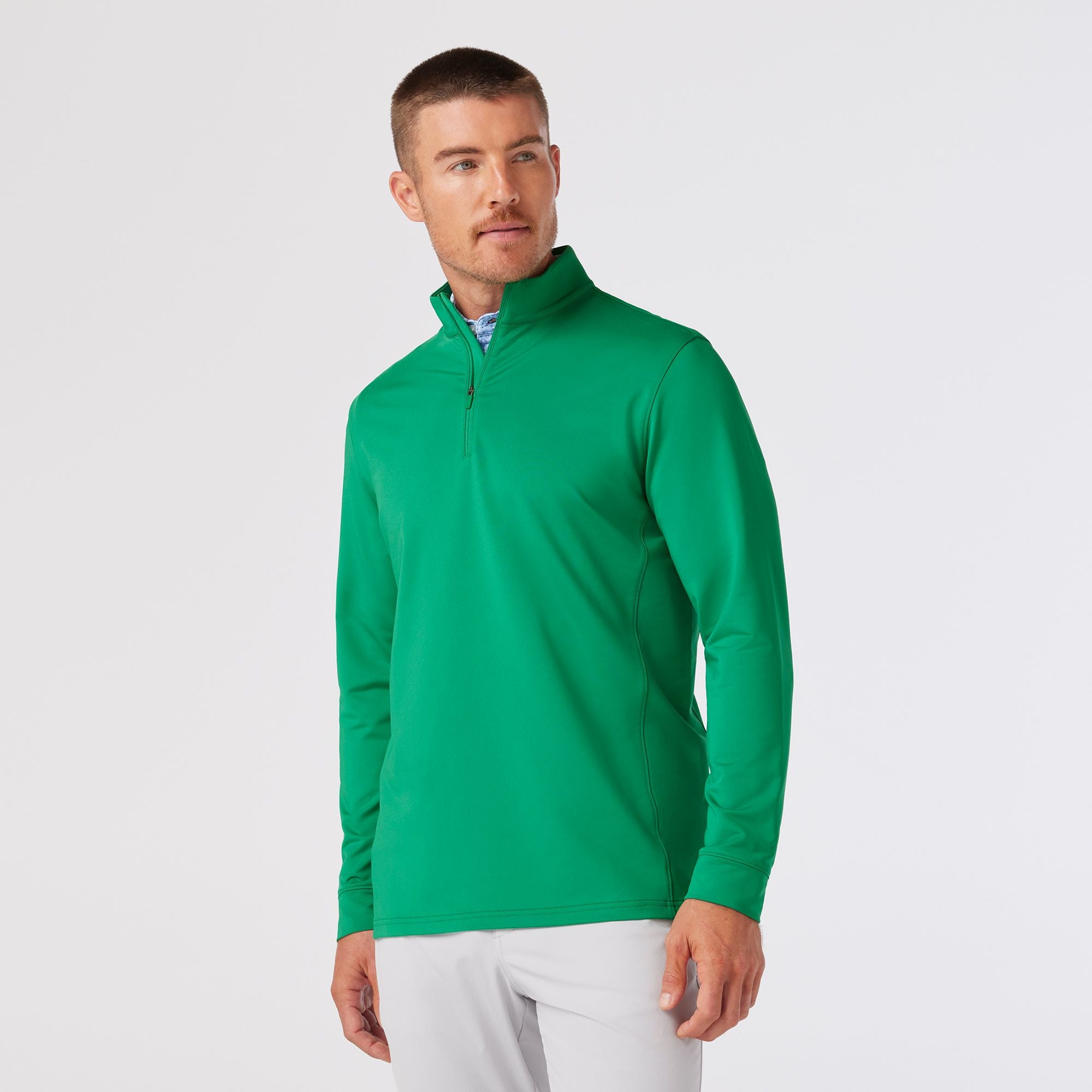 Golf Green Highland Quarter Zip | Mizzen+Main