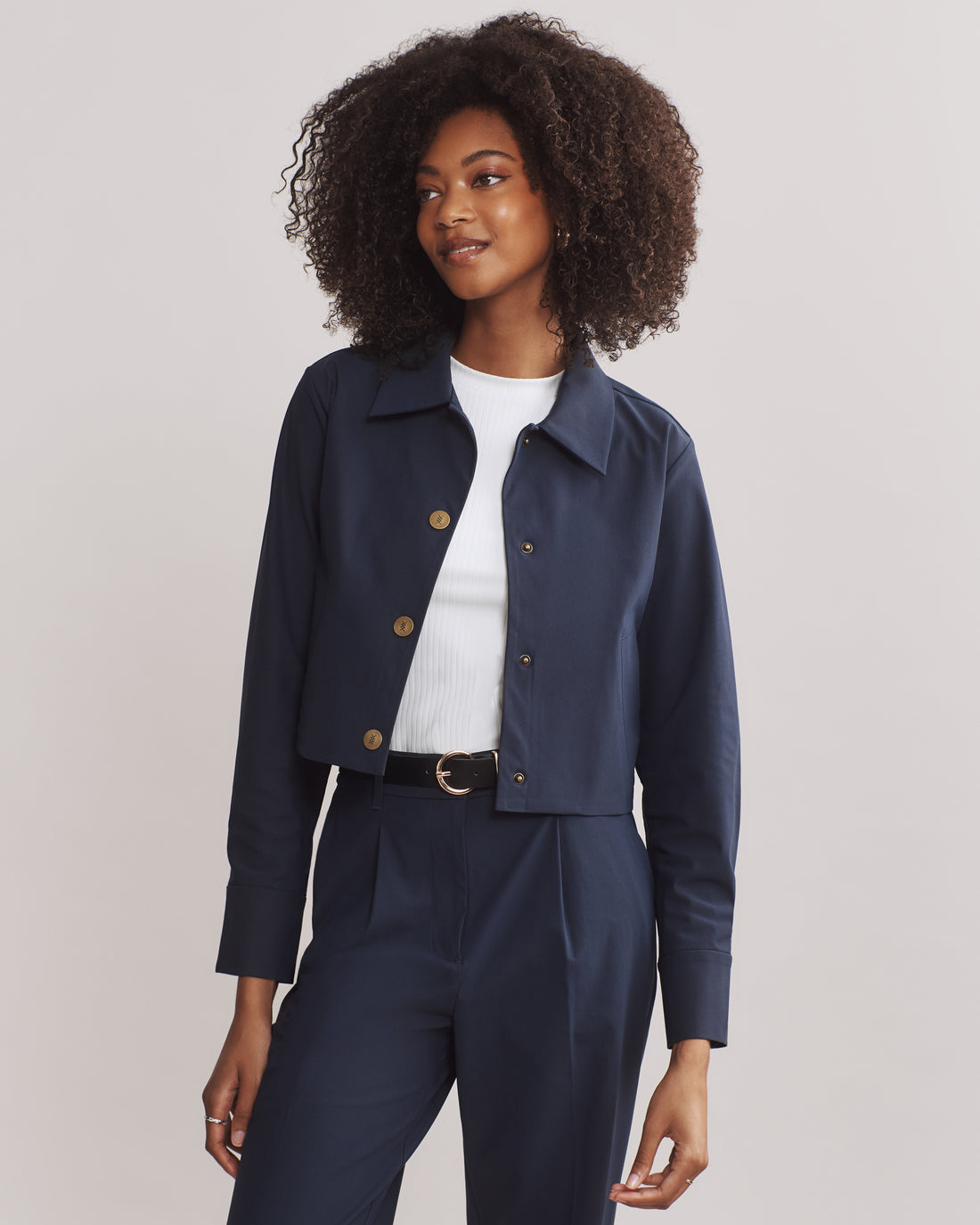 Commuter® Crop Jacket | Rhone Apparel