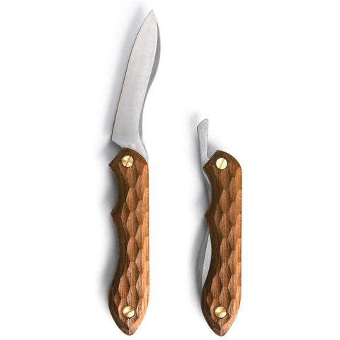 強化木】折畳式料理ナイフ プレーンブラック 9,900円