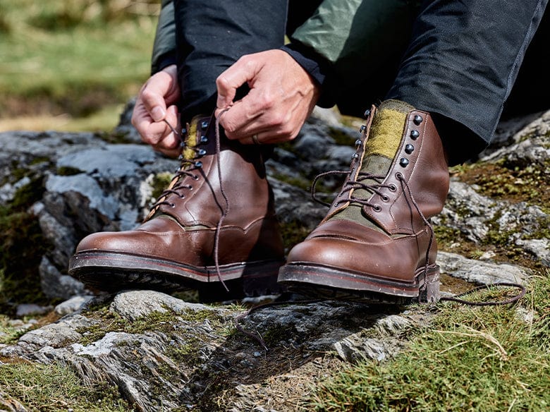Everest Dark Brown Waterproof Sides – Crockett & Jones US
