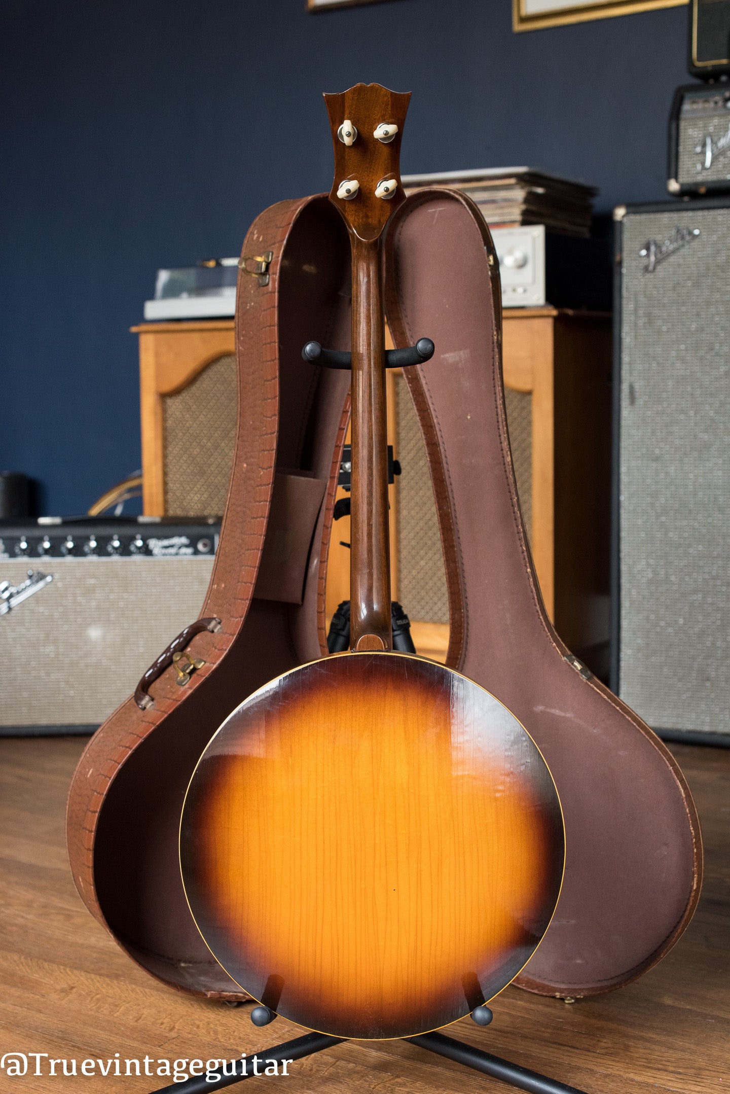 Vintage 1957 Gibson TB-100 Tenor Banjo – True Vintage Guitar