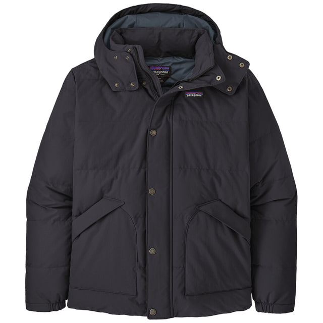 Patagonia Men's Ink Black Reversible Silent Down Jacket