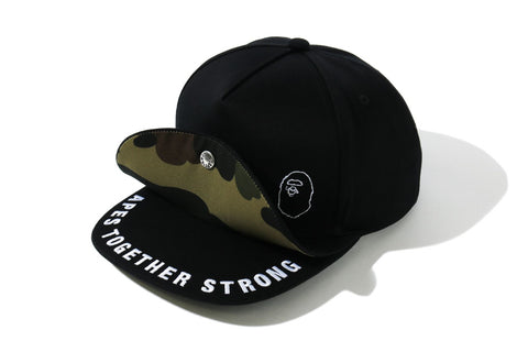 DOUBLE VISOR SNAP BACK CAP ITEMS | bape.com