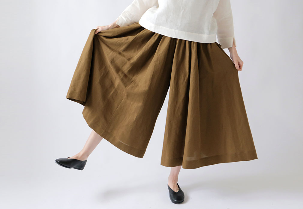 スカートのようなキュロットパンツ — LISETTE