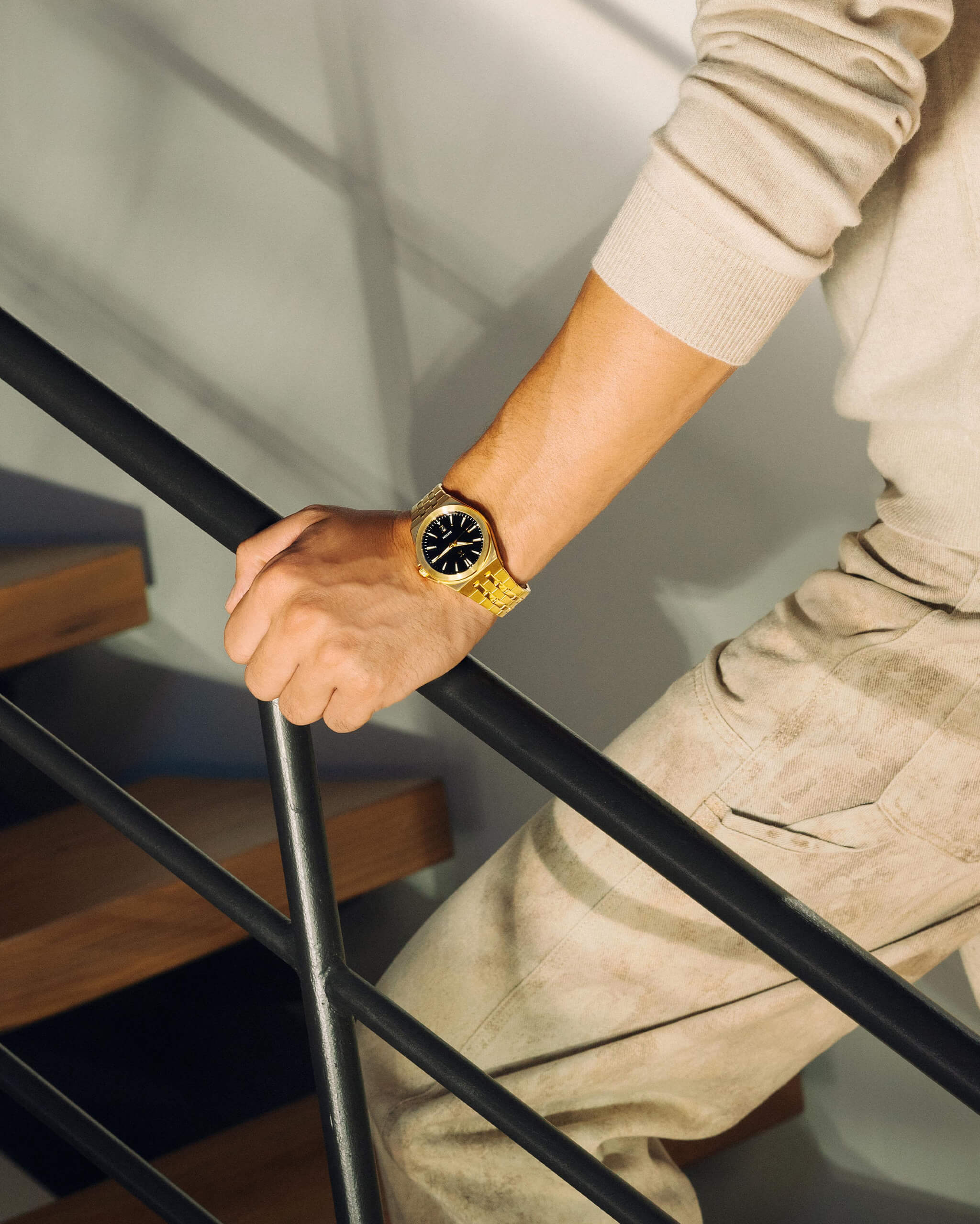 JX3 Watch - Gold & Black - JAXXON