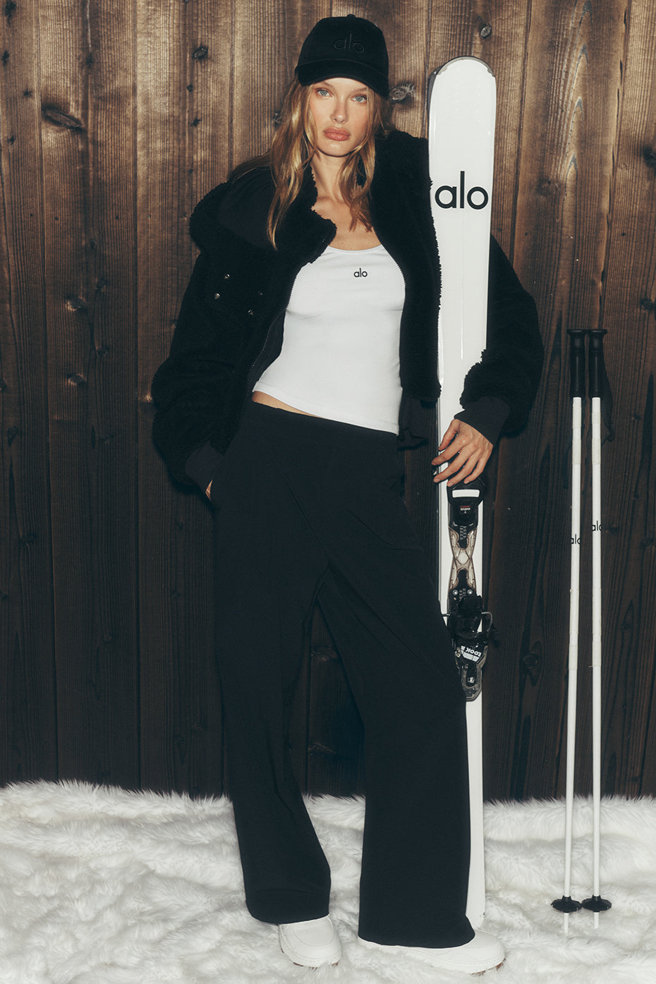 Ribbed Prosper Tank - White | ALO