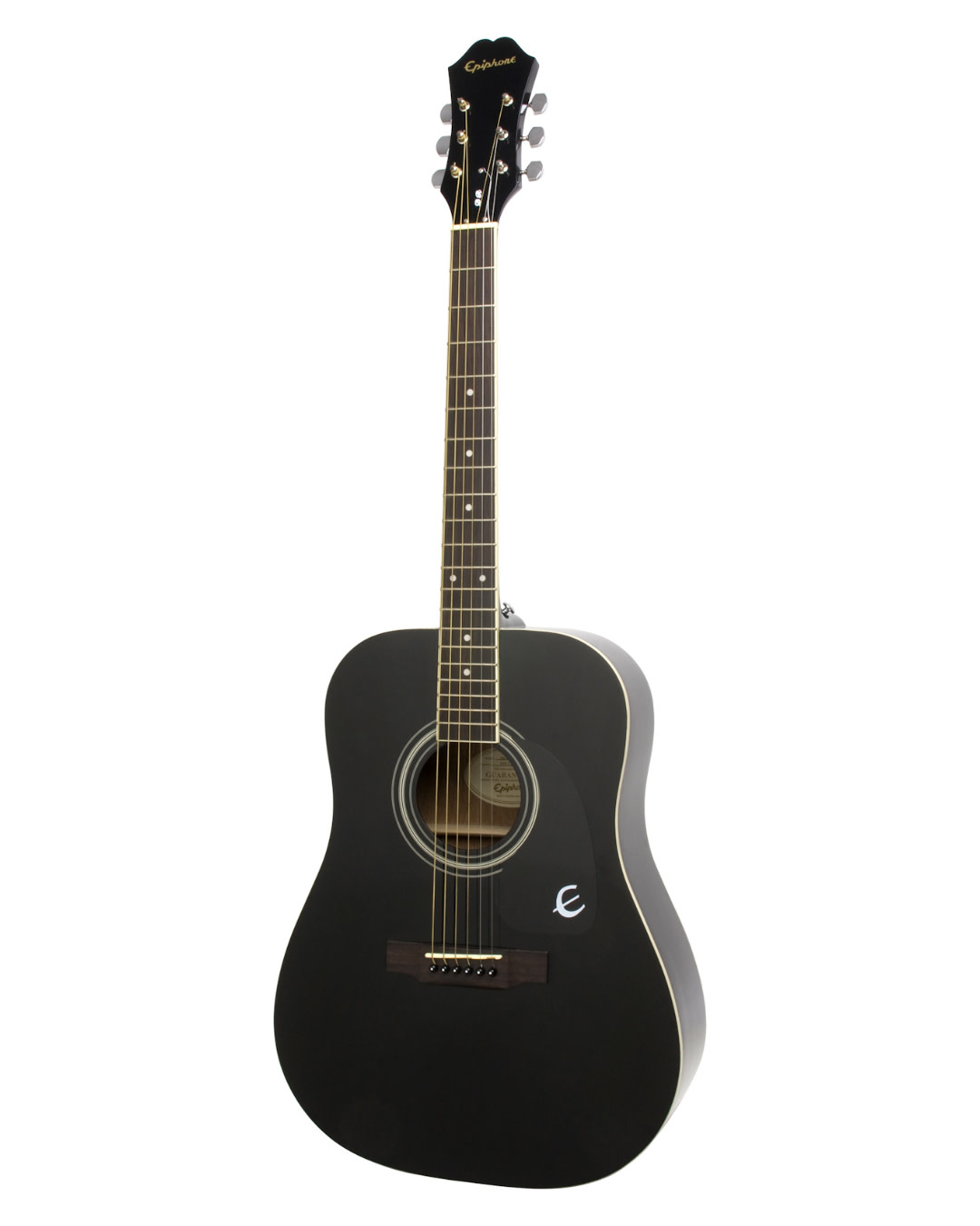 Epiphone DR-100 Acoustic - Ebony DR100EBCH - Get Loud Music