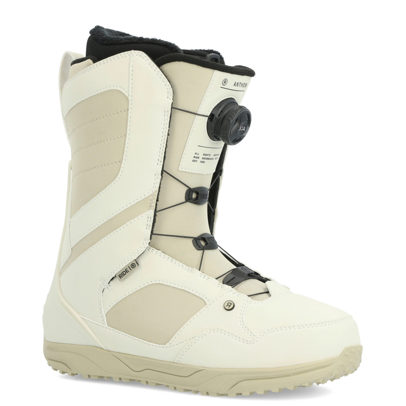 2024 Ride Anthem Snowboard Boots - Tan - Attic Skate & Snow Shop