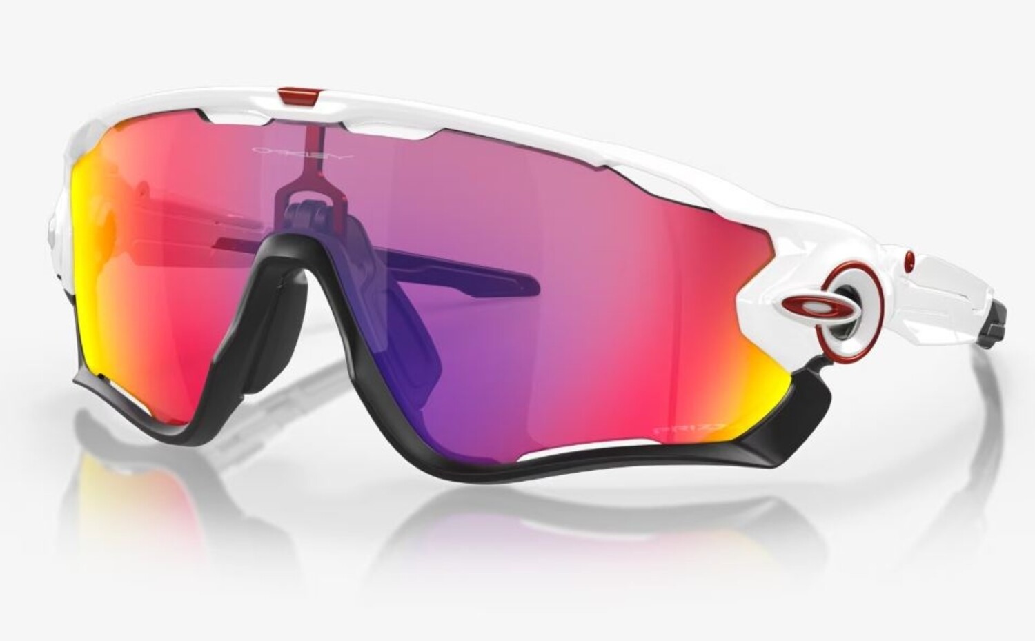 Jawbreaker Polished White w/ Prizm Road - Dream Cyclery