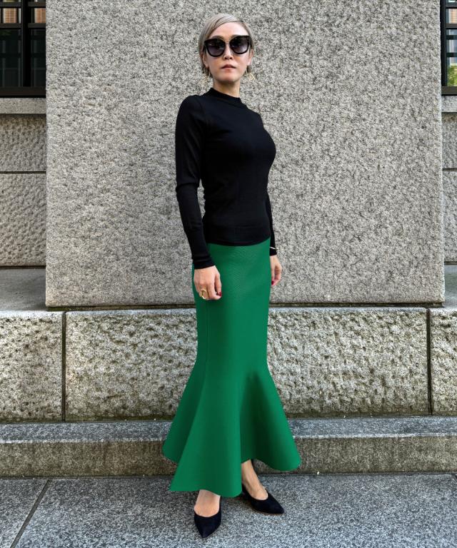 立体マーメイドニットスカート｜JENNE(ジェンヌ)公式通販：パリ