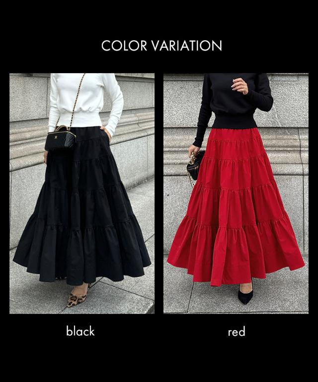 切り替えボリュームスカート｜JENNE(ジェンヌ)公式通販：パリジェンヌ