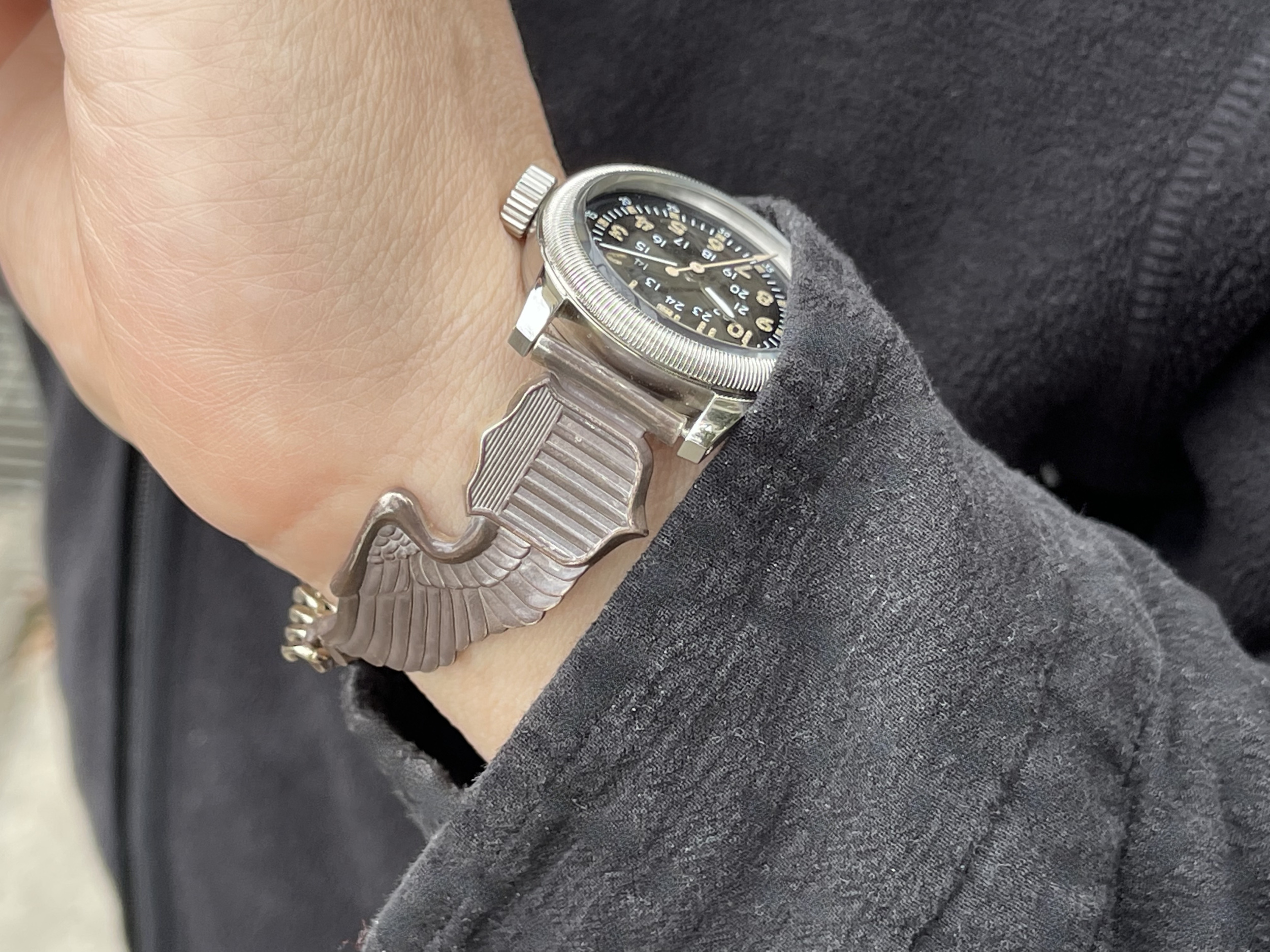 Vintage Pilot wing bage