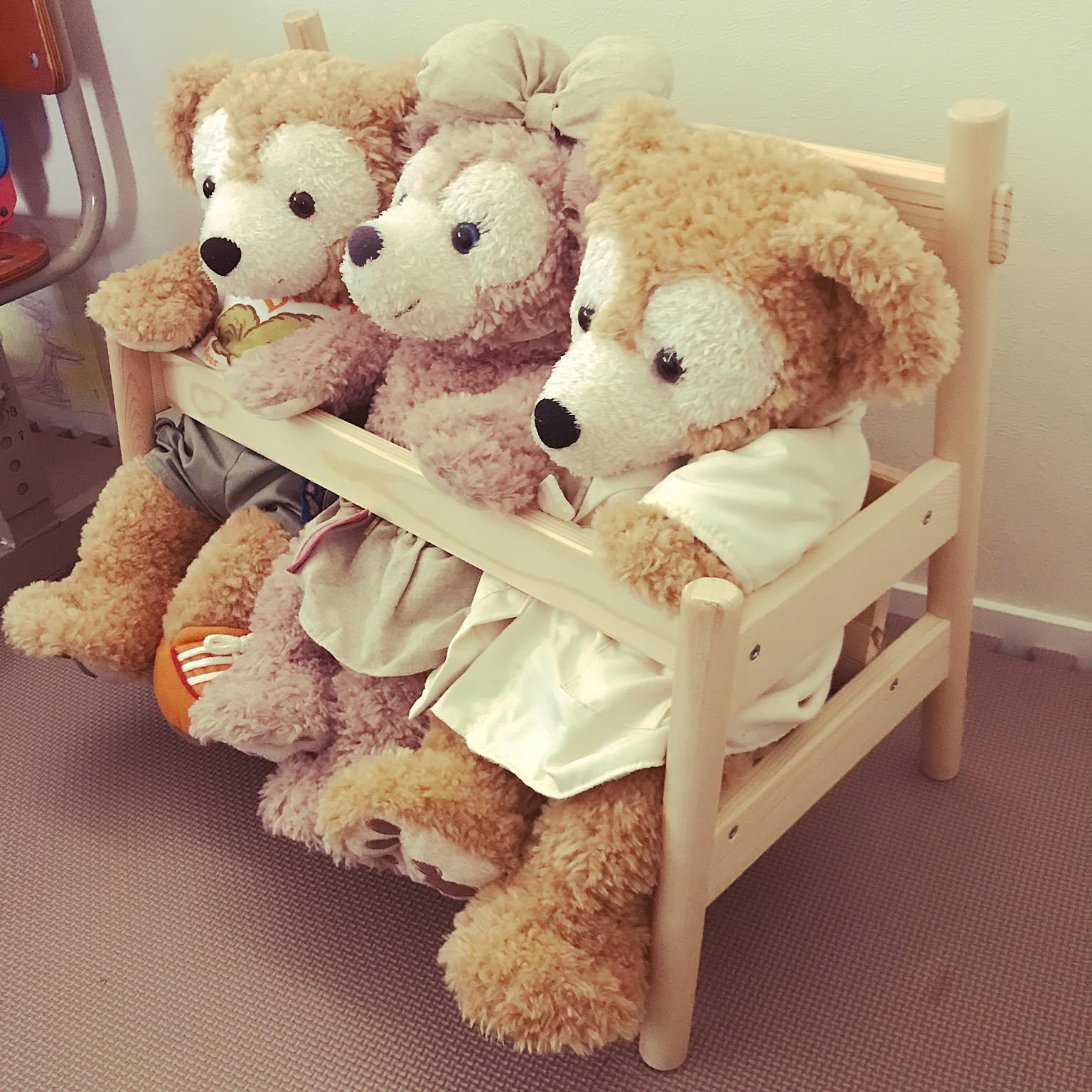 ダッフィー シェリーメイ 収納ボックス2個セット 【公式通販】