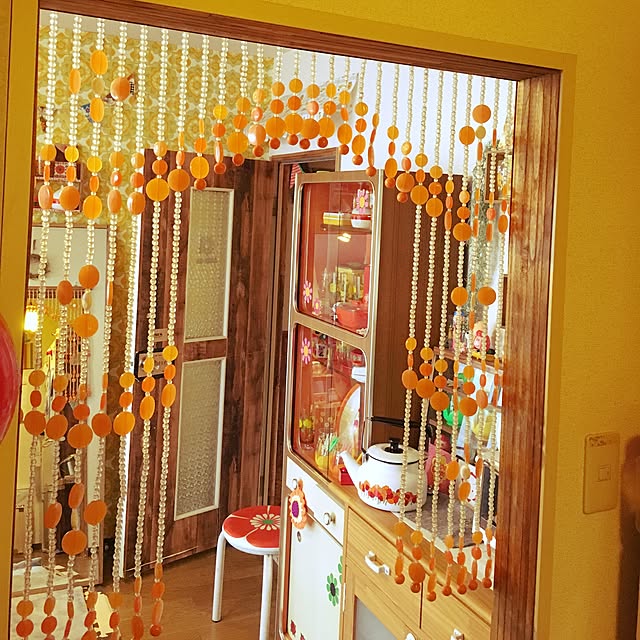 ビーズのれん 珠のれんのおすすめ商品とおしゃれな実例 ｜ RoomClip