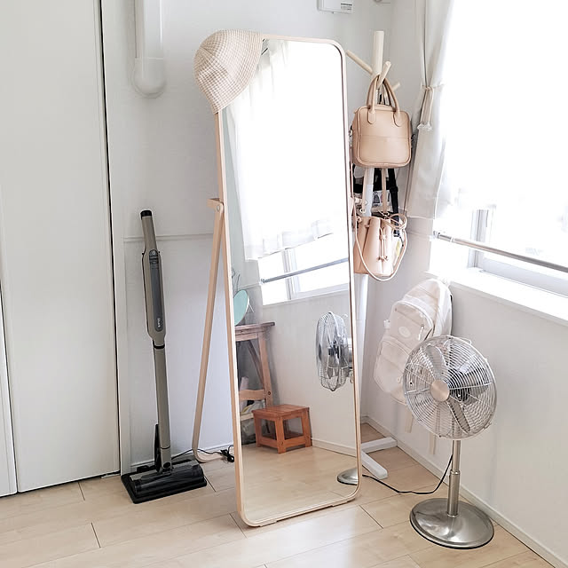 イケア IKORNNES イコルネス スタンドミラー - 通販 | 家具と