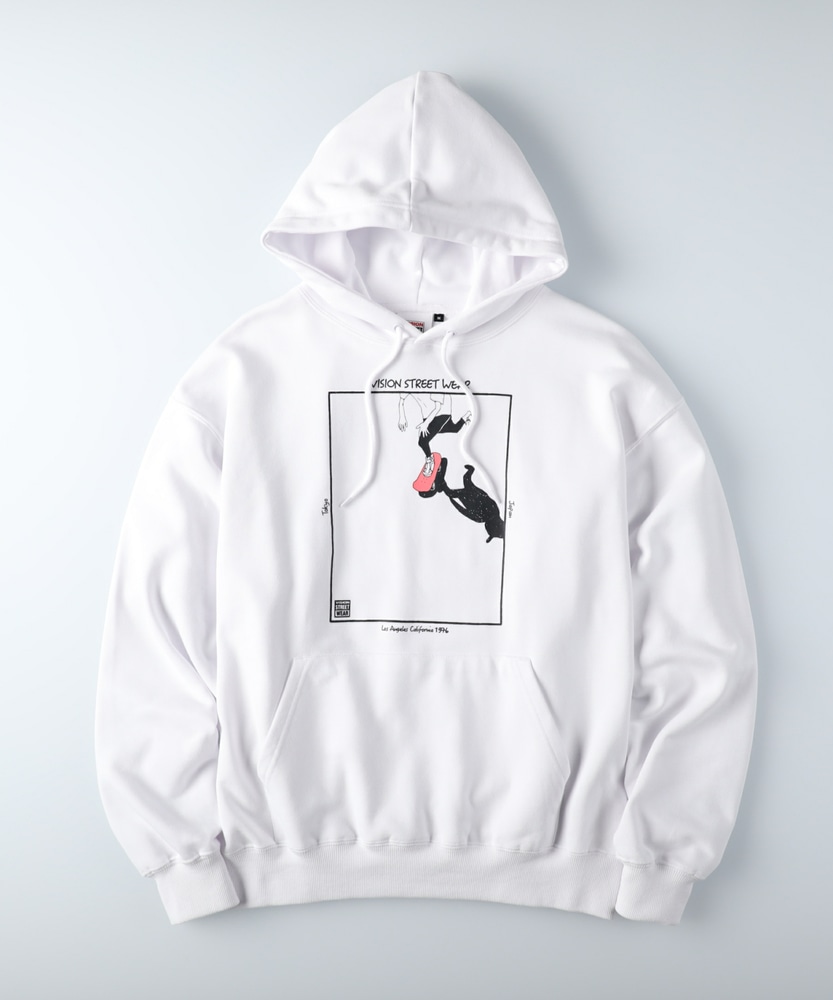 アートプリントパーカー メンズ(M ホワイト): トップス｜Right-on公式