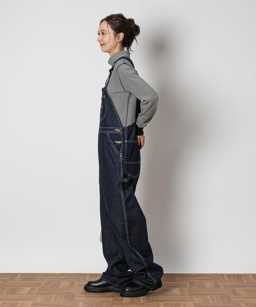 オーバーオール【自宅で試着、返品送料無料】(S ワンウォッシュ