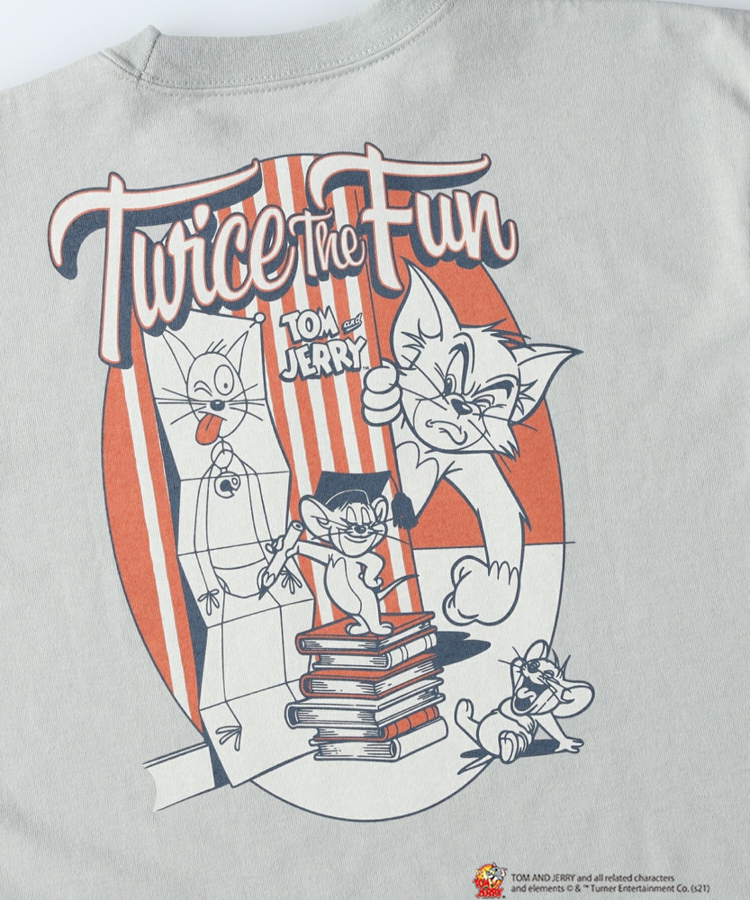 プリントロンT(トムとジェリー)(105 ライム): トップス｜Right-on公式