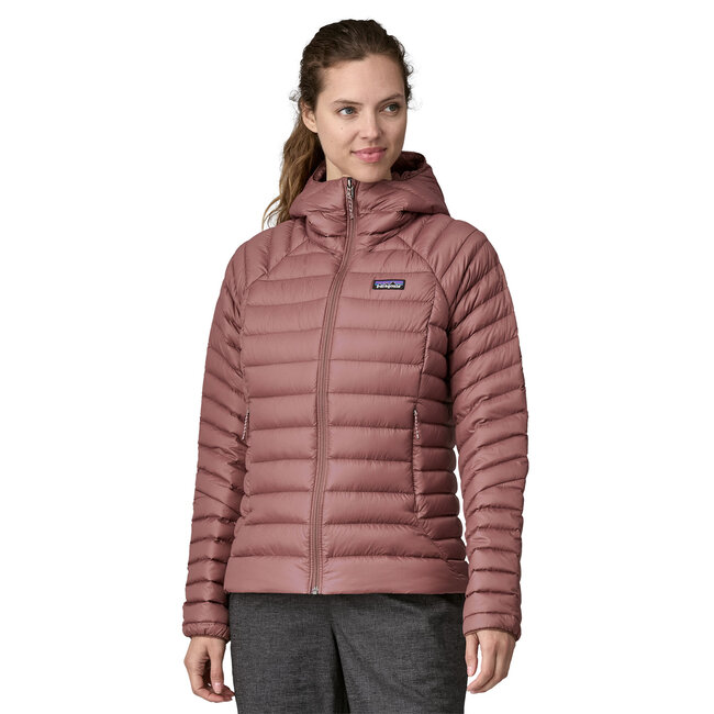 PATAGONIA W's Down Sweater Hoody - Dulse Mauve - SPORTS GRÀCIA