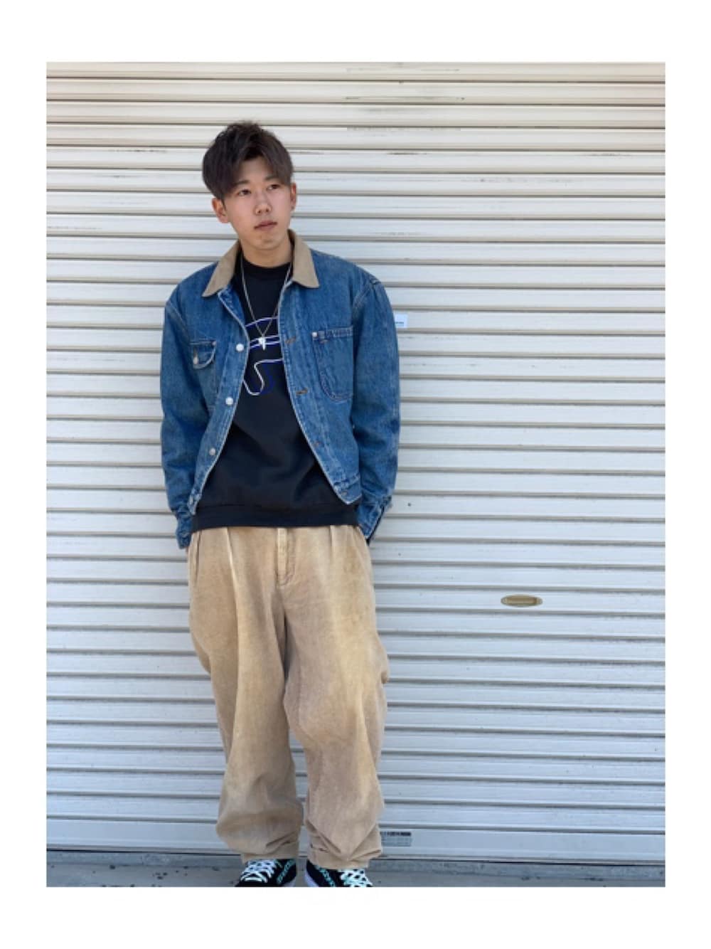 Ryusei｜POLO RALPH LAURENのデニムジャケットを使ったコーディネート