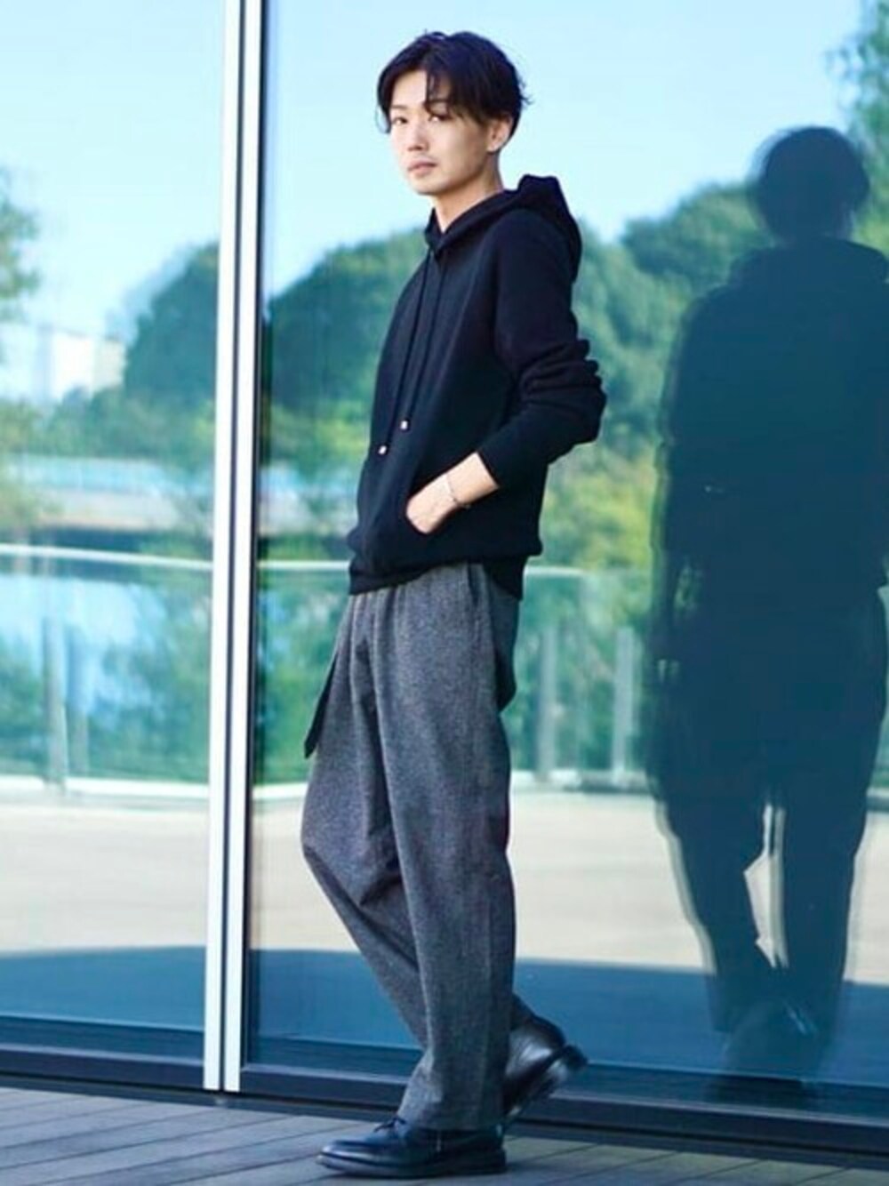 BAFY（バフィー）の「BAFY × BEAMS F / 別注 ウール ニットパーカ