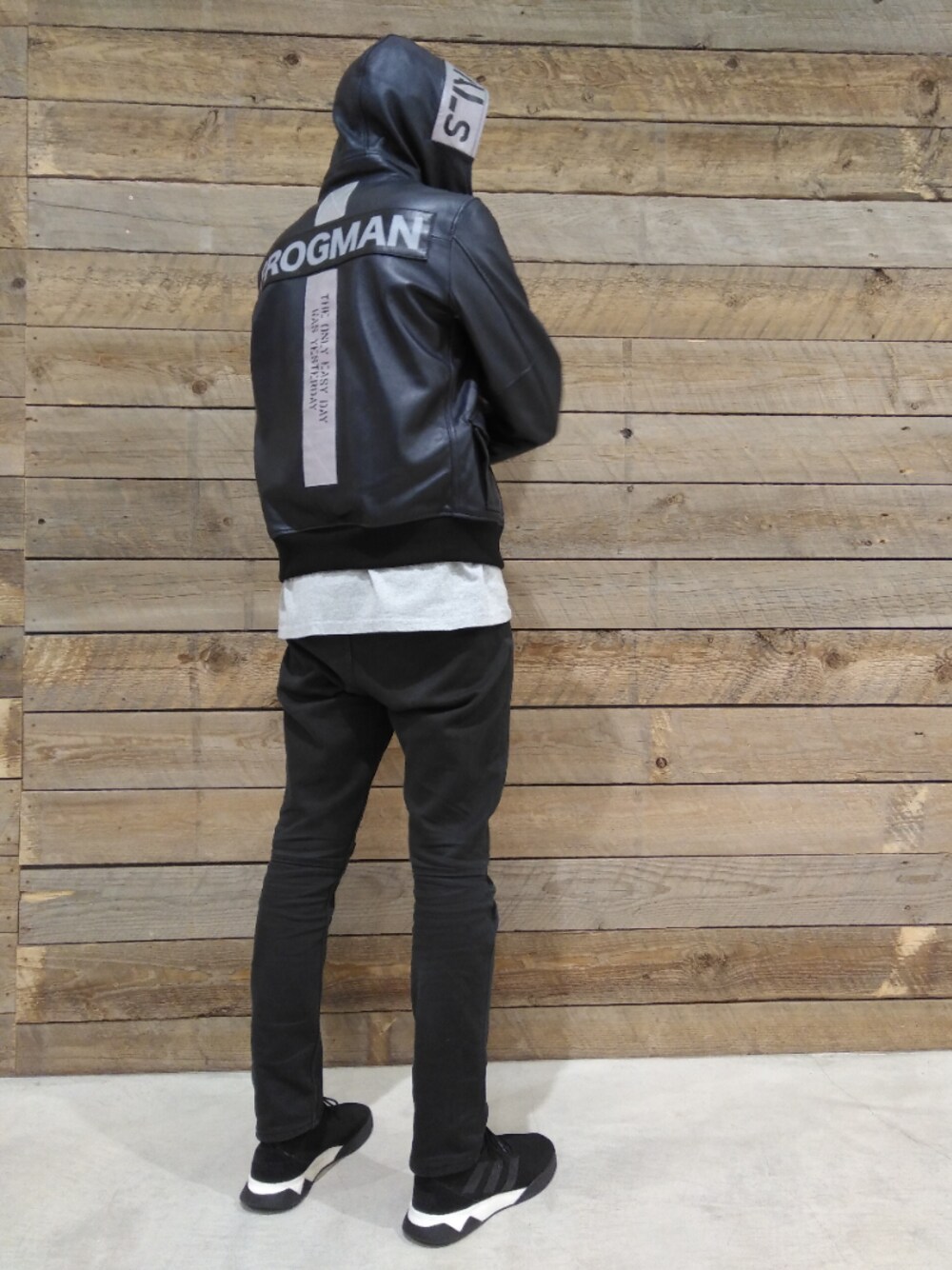 AVIREX（アヴィレックス）の「【直営店限定】フードレザージャケット