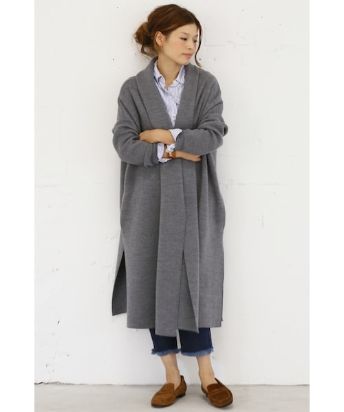 Deuxieme Classe（ドゥーズィエムクラス）の「*スムース ニット ガウン