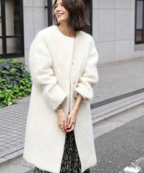 BABYLONE（バビロン）の「アルパカシャギーコート（）」 - WEAR