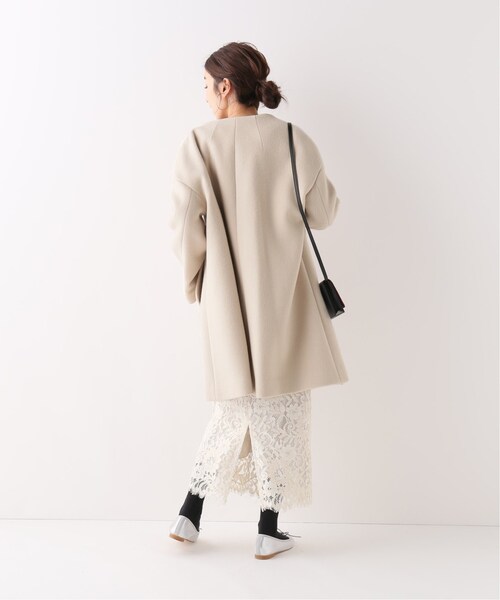 IENA（イエナ）の「ボトルネックトラペーズコート◇（）」 - WEAR