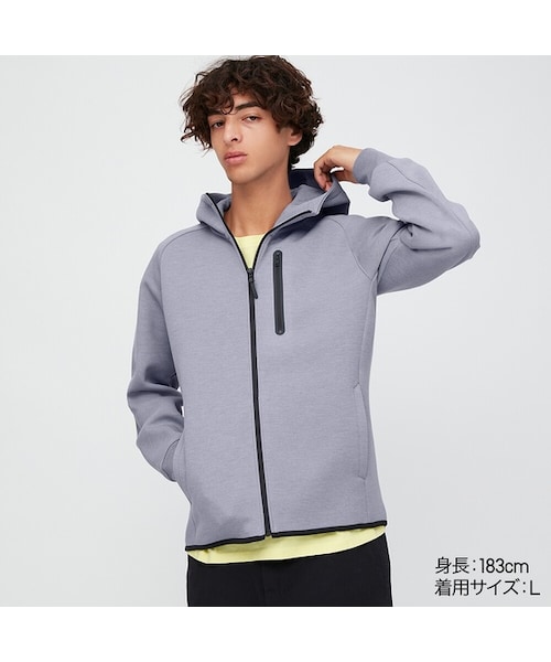 UNIQLO（ユニクロ）の「ドライストレッチスウェットパーカ（長袖
