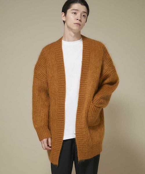 BATONER（バトナー）の「モヘアビッグカーディガン（）」 - WEAR