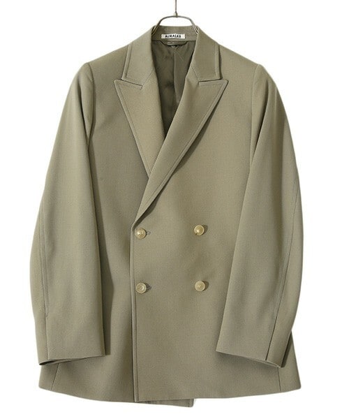 AURALEE（オーラリー）の「LIGHT WOOL MAX GABARDINE DOUBLE-BREASTED