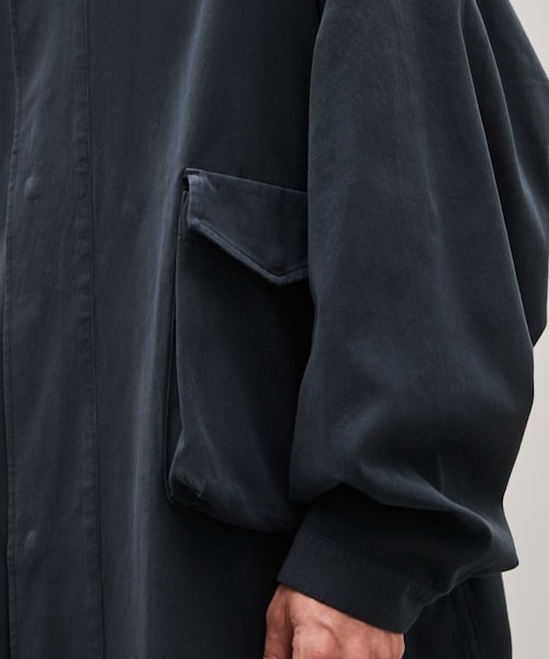 LIDNM（リドム）の「MILITARY PIGMENT CAPE COAT（その他アウター
