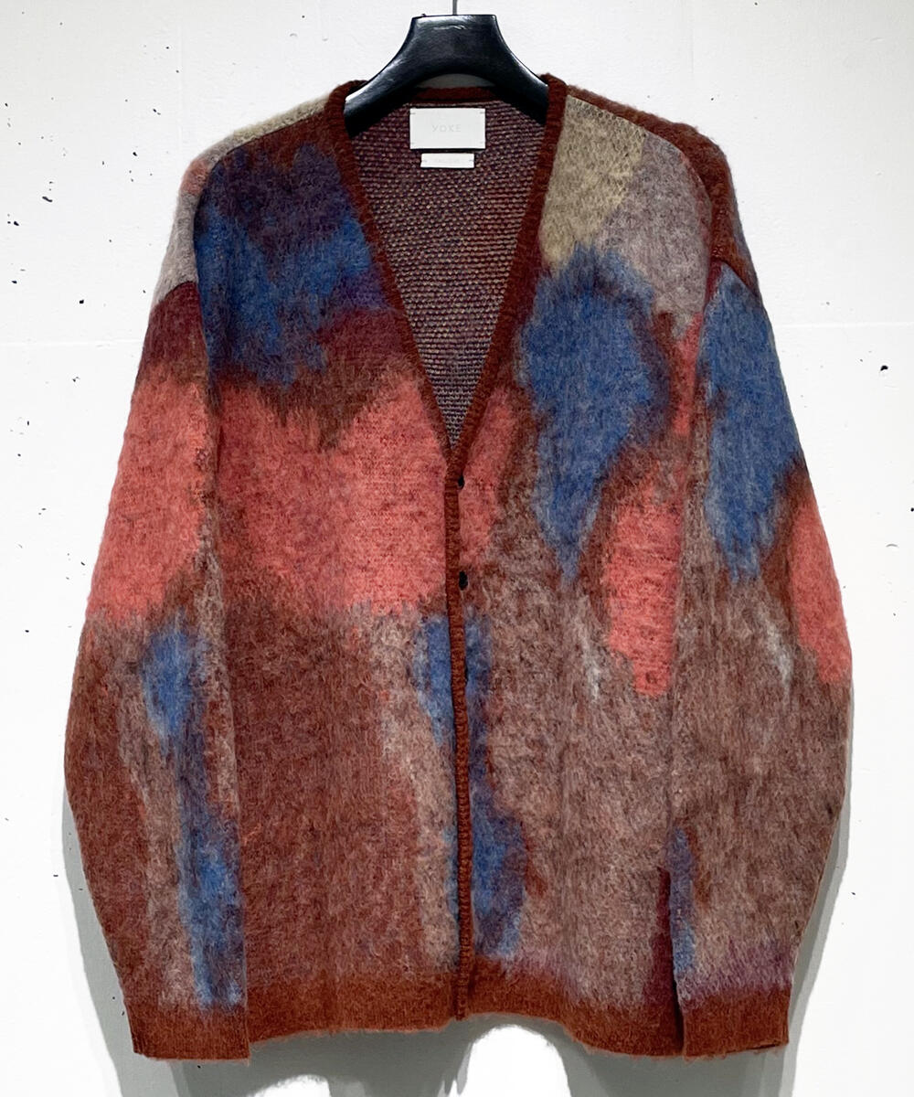 yoke 吾亦紅別注Rothko Jacquard Cardigan