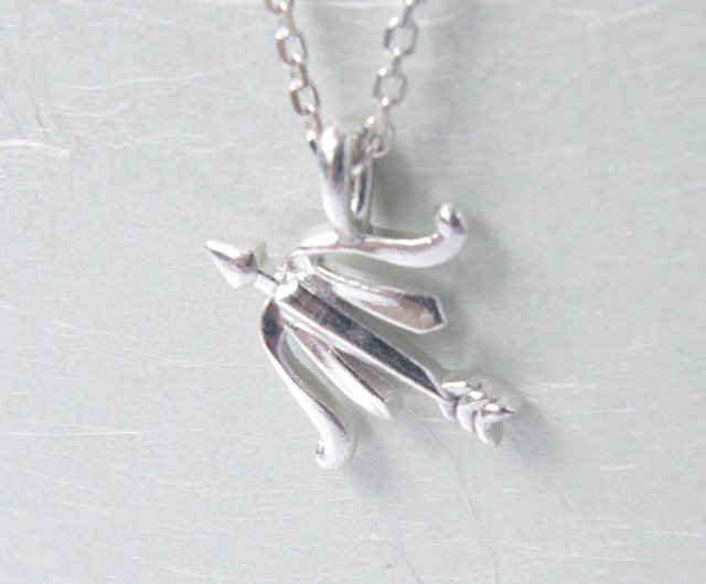 香港 十二星座シリーズ - 射手座シルバーネックレス sixsensejewelry