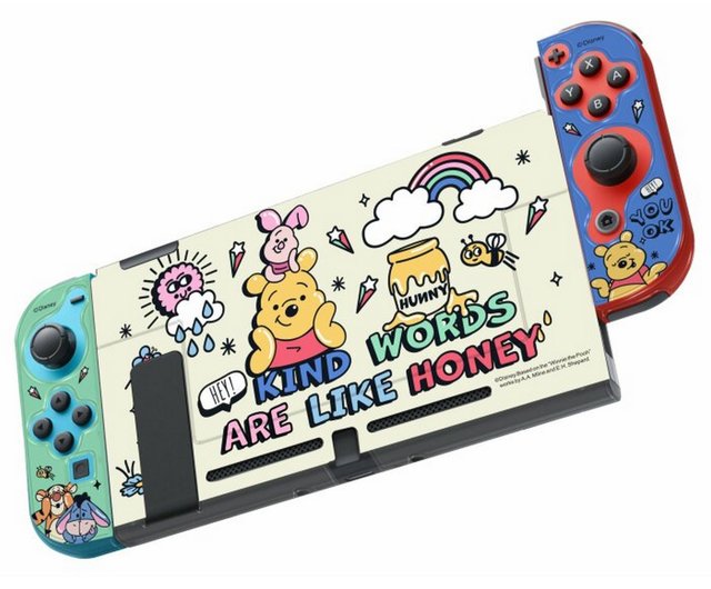 香港 ディズニー くまのプーさん Nintendo Switch/Switch OLED 超薄型