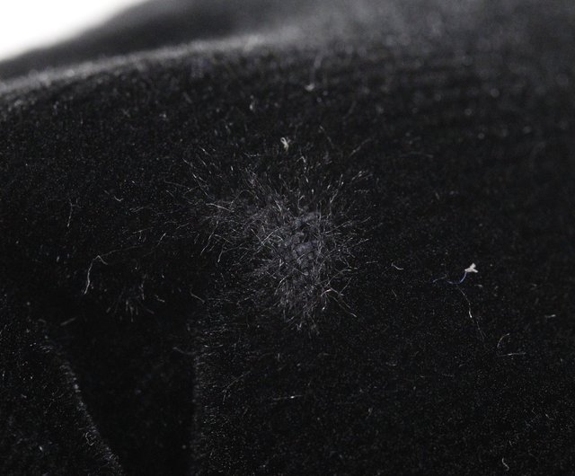 送料無料】【日本直送】シャネル CHANEL リボン ブローチ ベロア