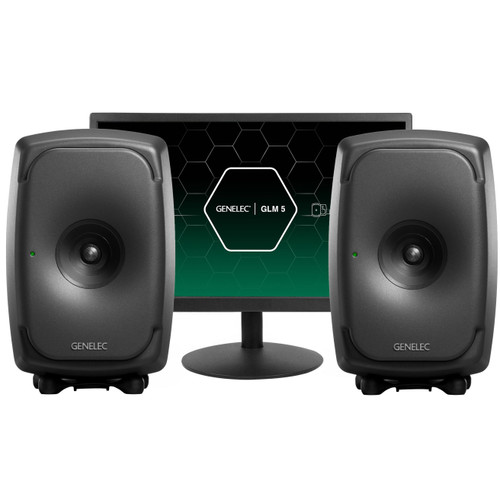 Genelec 8341A DSP Studio Monitor Package (Grey) | FrontEndAudio.com