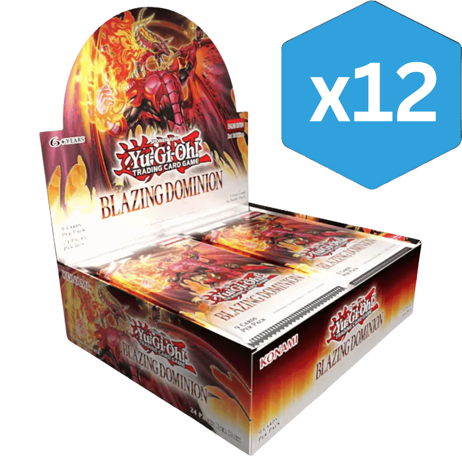Yu-Gi-Oh!: Blazing Dominion - Booster Box 1st Edition (Sealed Case