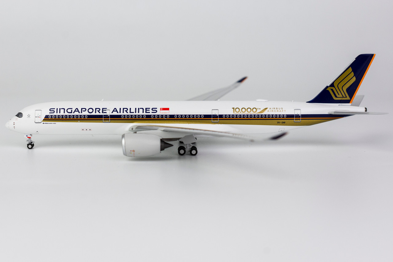 NG Model Singapore Airlines 10,000th Airbus Aircraft A350-900 9V